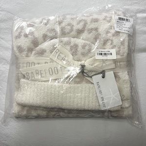 Barefoot Dreams Beanie and Scarf Set